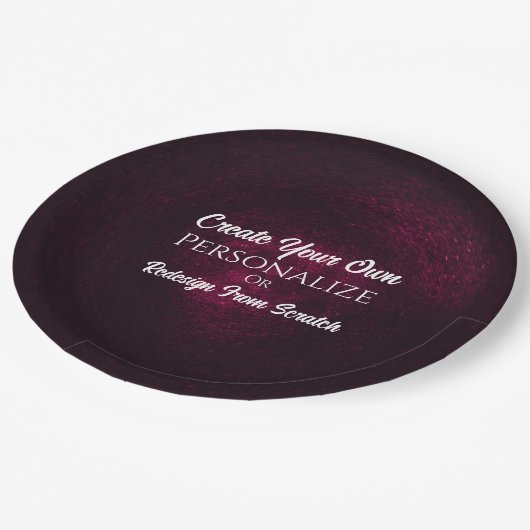 Creëer Uw eigen. Dit aanpassen Papieren Bordje (Gekanteld)