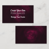 Creëer Uw eigen. Dit aanpassen Visitekaartje (Voorkant / Achterkant)