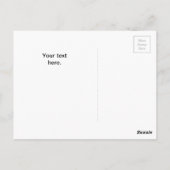 CREËER-UW-EIGEN DIY Aangepast om uw ontwerp te upl Briefkaart (Achterkant)