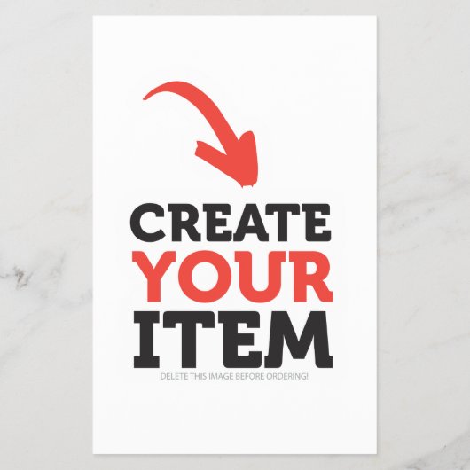 CREËER-UW-EIGEN DIY Aangepast om uw ontwerp te upl Flyer (Achterkant)