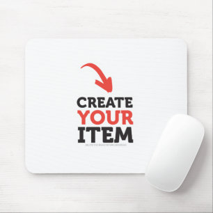 CREËER-UW-EIGEN DIY Aangepast om uw ontwerp te upl Muismat