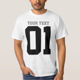 CREËER-UW-EIGEN DIY Aangepast om uw ontwerp te upl T-shirt