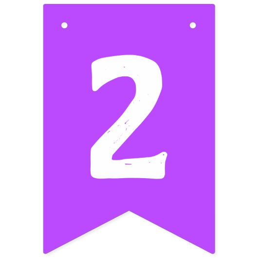 CREËER-UW-EIGEN DIY Aangepast TEKSTontwerp Regelbo Vlaggetjes (Tweede vlag)