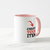 CREËER-UW-EIGEN DIY Aangepaste ontwerpbachelorette Mok (Voorkant rechts)