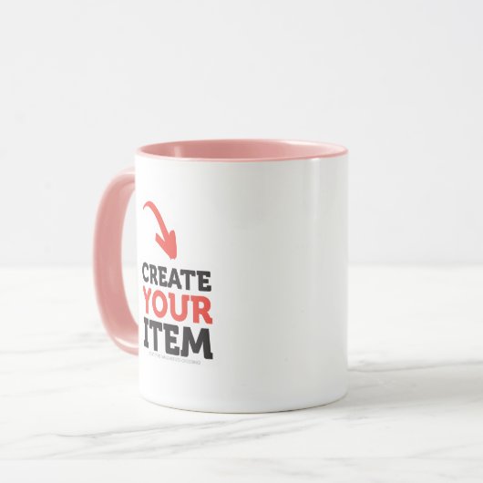 CREËER-UW-EIGEN DIY Aangepaste ontwerpbachelorette Mok (Voorkant links)