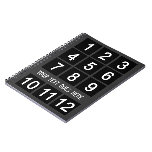 Creëer Uw eigen donkere instanttekst Notitieboek (Linkerzijde)