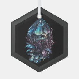 Creëer Uw eigen donkere kristallen Glas Ornament