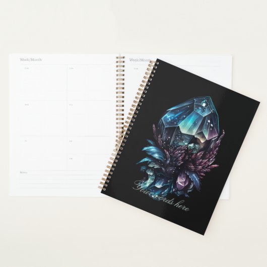 Creëer Uw eigen donkere kristallen Planner (Display)