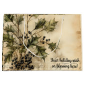 Creëer uw eigen  donkere winterbessen groot cadeauzakje (Voorkant)