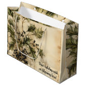 Creëer uw eigen  donkere winterbessen groot cadeauzakje (Voorkant Gekanteld)