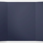 Creëer Uw eigen donkergrijs blauw Aangepaste Progr Drieluik Programma (Binnenkant midden)