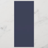Creëer Uw eigen donkergrijs blauw Aangepaste Progr Programmakaart (Voorkant)