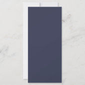 Creëer Uw eigen donkergrijs blauw gepersonaliseerd (Achterkant)