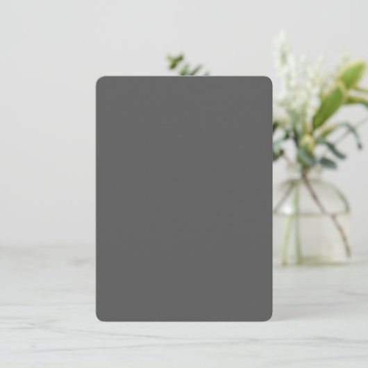Creëer Uw eigen donkergrijze Custom Design (Staand voorkant)