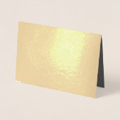 Creëer Uw eigen donkergrijze Custom Design Folie Kaarten (Voorkant)