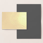 Creëer Uw eigen donkergrijze Custom Design Folie Kaarten (Display)