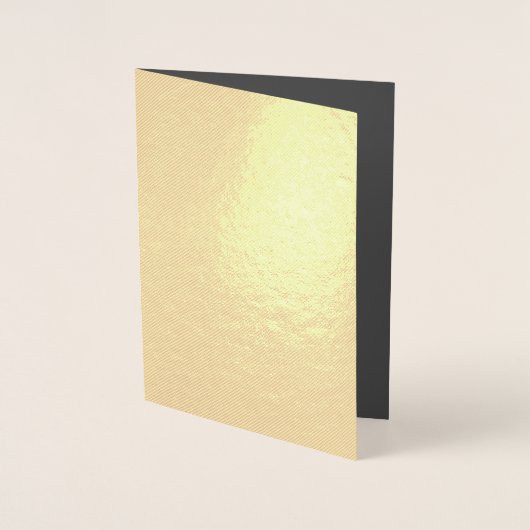 Creëer Uw eigen donkergrijze Custom Design Folie Kaarten (Voorkant)