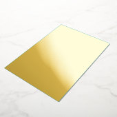 Creëer Uw eigen donkerturquois Flexible Folie Feestdagenkaart (Gedraaid)