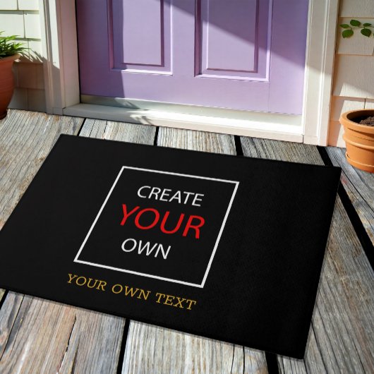 Creëer uw eigen — Doormat/Fotohuis Mat