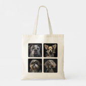 Creëer Uw eigen dosis 4 Foto Tote Bag (Achterkant)