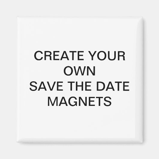 Creëer Uw Eigen Douane sparen de Magneten van de (Voorkant)