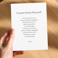 Creëer Uw eigen douanegedicht