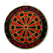 Creëer Uw eigen DOUANEPRODUCT een dartboard Dartbord (Voorkant)