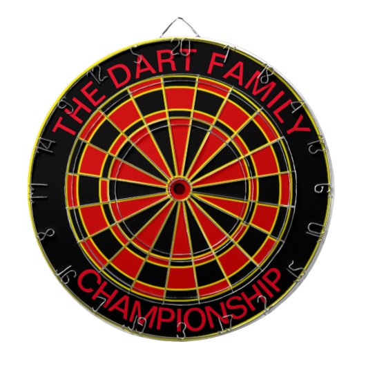 Creëer Uw eigen DOUANEPRODUCT een dartboard Dartbord (Voorkant)