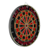Creëer Uw eigen DOUANEPRODUCT een dartboard Dartbord (Voorkant Links)