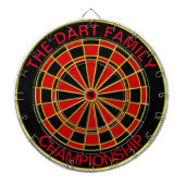 Creëer Uw eigen DOUANEPRODUCT een dartboard Dartbord (Voorkant)