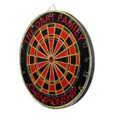Creëer Uw eigen DOUANEPRODUCT een dartboard Dartbord (Voorkant Rechts)