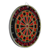 Creëer Uw eigen DOUANEPRODUCT een dartboard Dartbord (Voorkant Links)