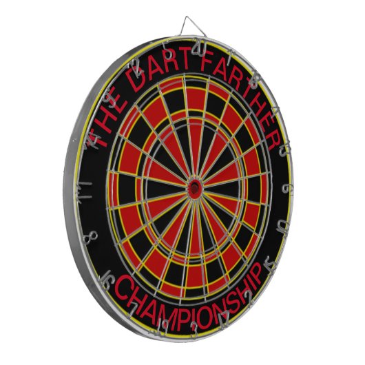 Creëer Uw eigen DOUANEPRODUCT een dartboard Dartbord (Voorkant Links)