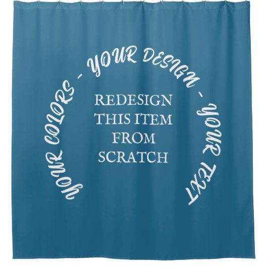 Creëer Uw eigen Douchegordijn (Voorkant)