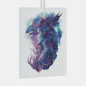 Creëer Uw eigen drakengodin Glas Ornament (Voorkant Rechts)