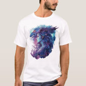 Creëer Uw eigen drakengodin T-shirt (Voorkant)