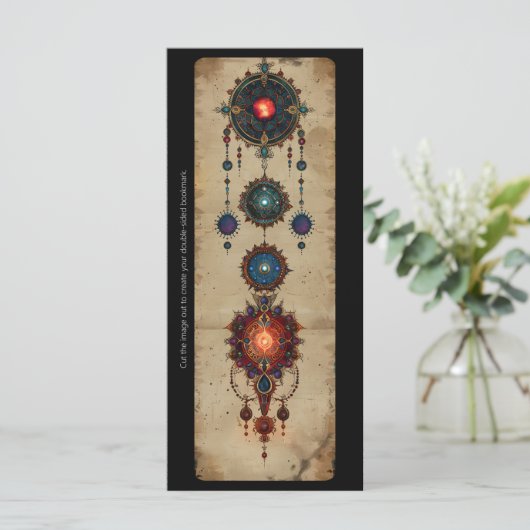 Creëer Uw eigen Dreamcatcher Mandalas Bladwijzer (Staand voorkant)