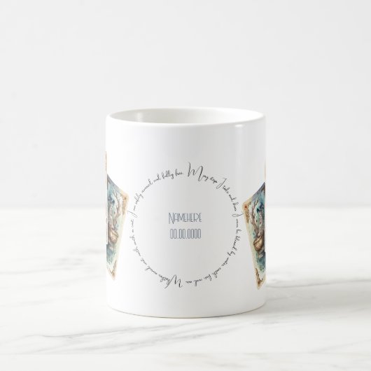 Creëer uw eigen drie Tarot Kaarten Magische Mok (Center)