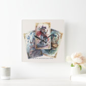 Creëer uw eigen drie Tarot Kaarten Vierkante Klok (Huis)