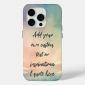 Creëer Uw eigen dromerige oceaan Motivatie citaat Case-Mate iPhone Case (Achterkant)
