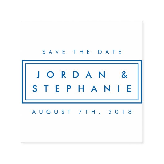 Creëer Uw eigen Duidelijke Stijlvolle Modern Sla d Zelfinktende Stempel (Design)