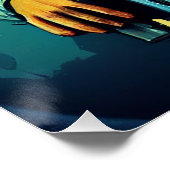 Creëer Uw Eigen Eekhoorn In Ruimte Astronaut Perfect Poster (Hoek)