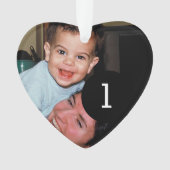 Creëer uw eigen eenvoudige 2 afbeeldingen hartstij ornament (voorkant)