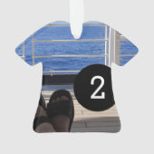 Creëer uw eigen eenvoudige 2 afbeeldingen ornament (achterkant)