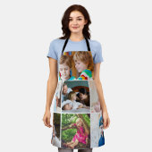 Creëer uw eigen eenvoudige 7-familie fotocollage schort (Gedragen)