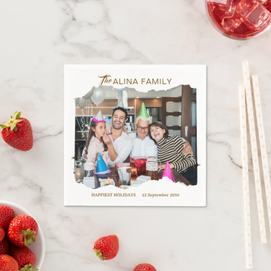 Creëer uw eigen eenvoudige aangepaste ontwerp fami servet (Insitu)