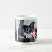 Creëer Uw Eigen Eenvoudige Douane 3-foto Koffiemok (Center)