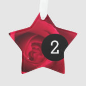 Creëer Uw eigen Eenvoudige Easy 2 afbeeldingen ste Ornament (achterkant)