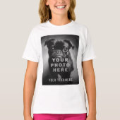 Creëer Uw eigen Eenvoudige foto- en aangepaste tek T-shirt (Voorkant)