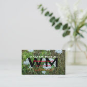 Creëer uw eigen eenvoudige generieke consultant visitekaartje (Staand voorkant)